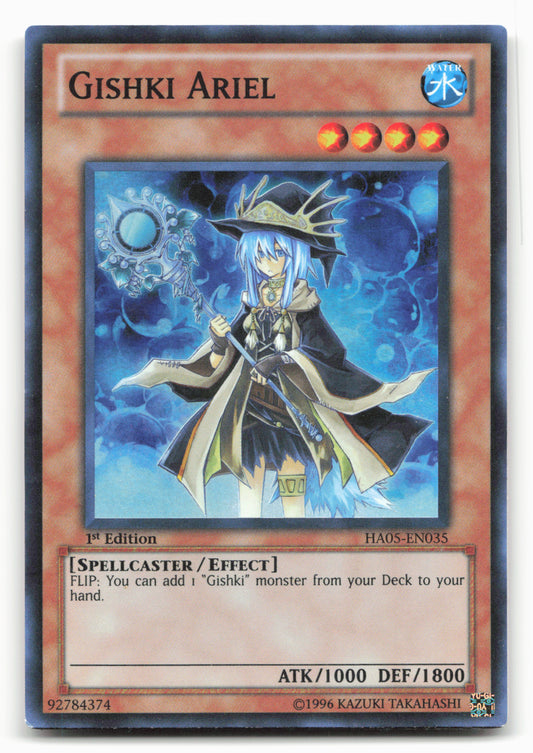 Hidden Arsenal 5: Steelswarm Invasion #HA05-EN035 Gishki Ariel Holo LP