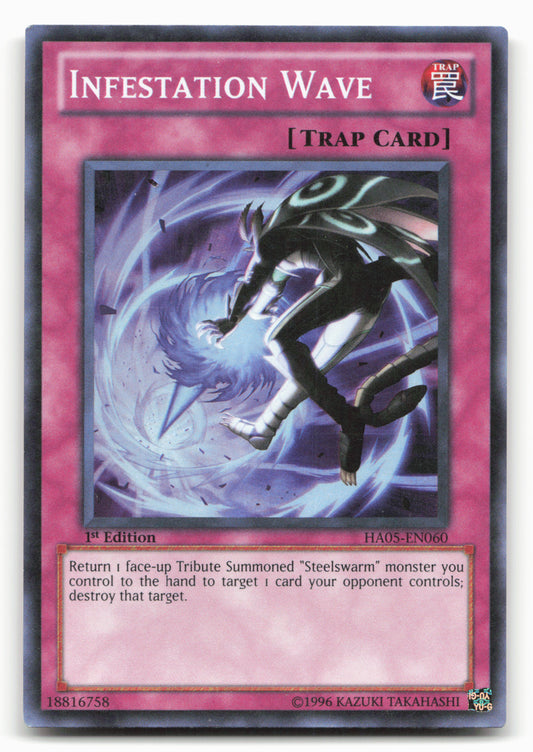 Hidden Arsenal 5: Steelswarm Invasion #HA05-EN060 Infestation Wave Holo