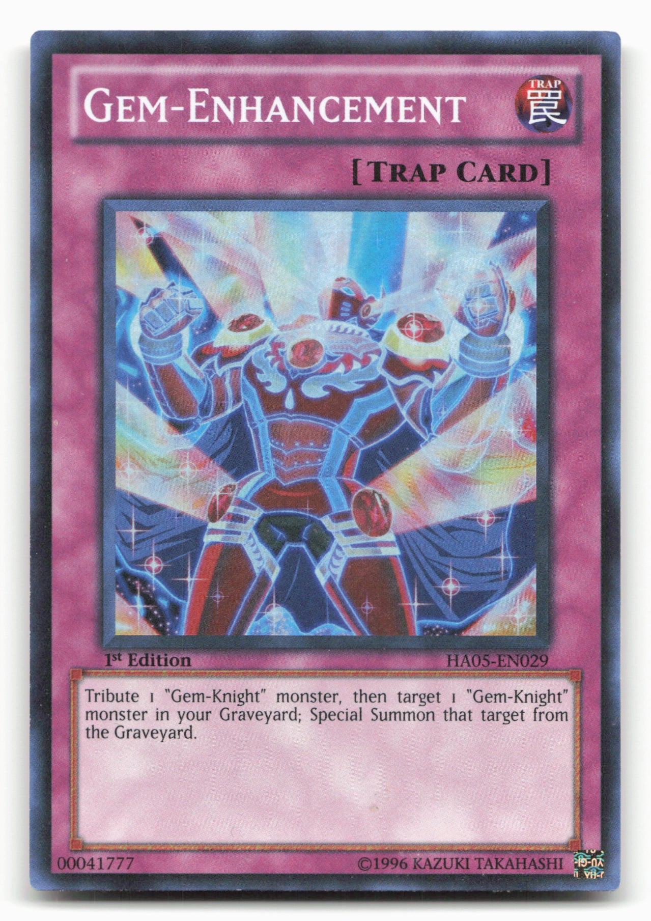 Hidden Arsenal 5: Steelswarm Invasion #HA05-EN029 Gem-Enhancement Holo