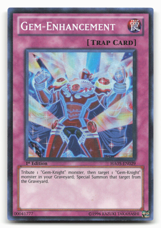 Hidden Arsenal 5: Steelswarm Invasion #HA05-EN029 Gem-Enhancement Holo