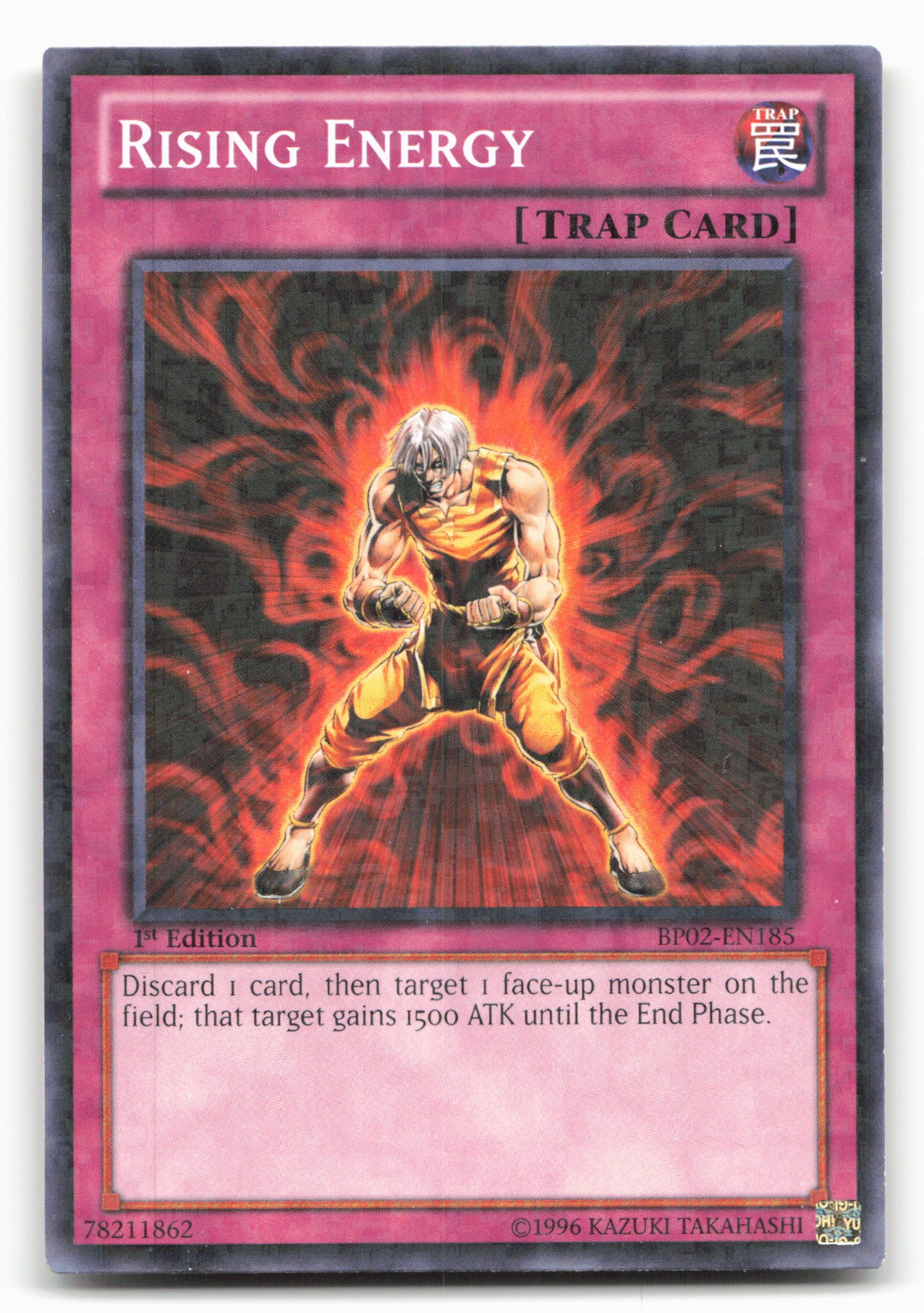 Battle Pack 2: War of the Giants #BP02-EN185 Rising Energy Holo