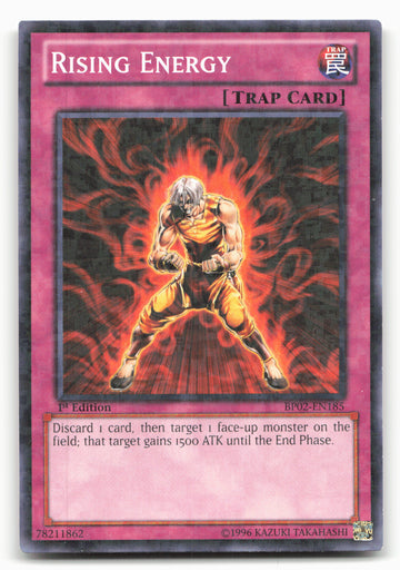 Battle Pack 2: War of the Giants #BP02-EN185 Rising Energy Holo