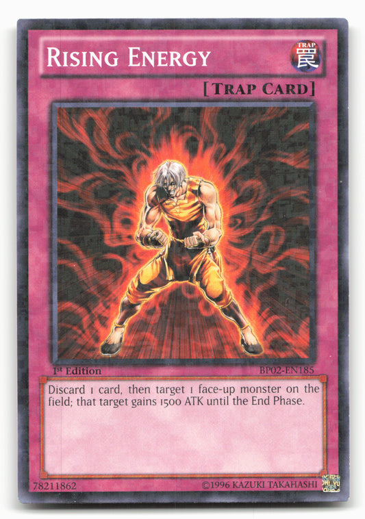 Battle Pack 2: War of the Giants #BP02-EN185 Rising Energy Holo