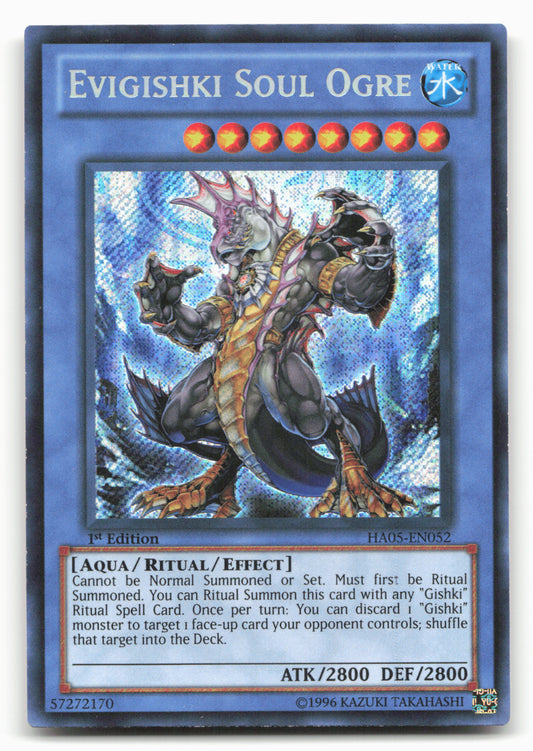 Hidden Arsenal 5: Steelswarm Invasion #HA05-EN052 Evigishki Soul Ogre Holo