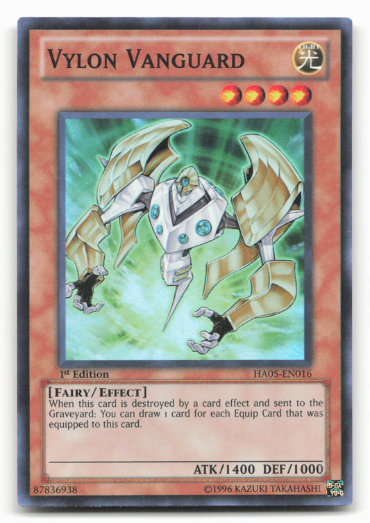 Hidden Arsenal 5: Steelswarm Invasion #HA05-EN016 Vylon Vanguard Holo