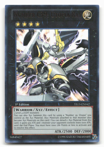 Super Starter: V for Victory #YS13-EN042 Number C39: Utopia Ray