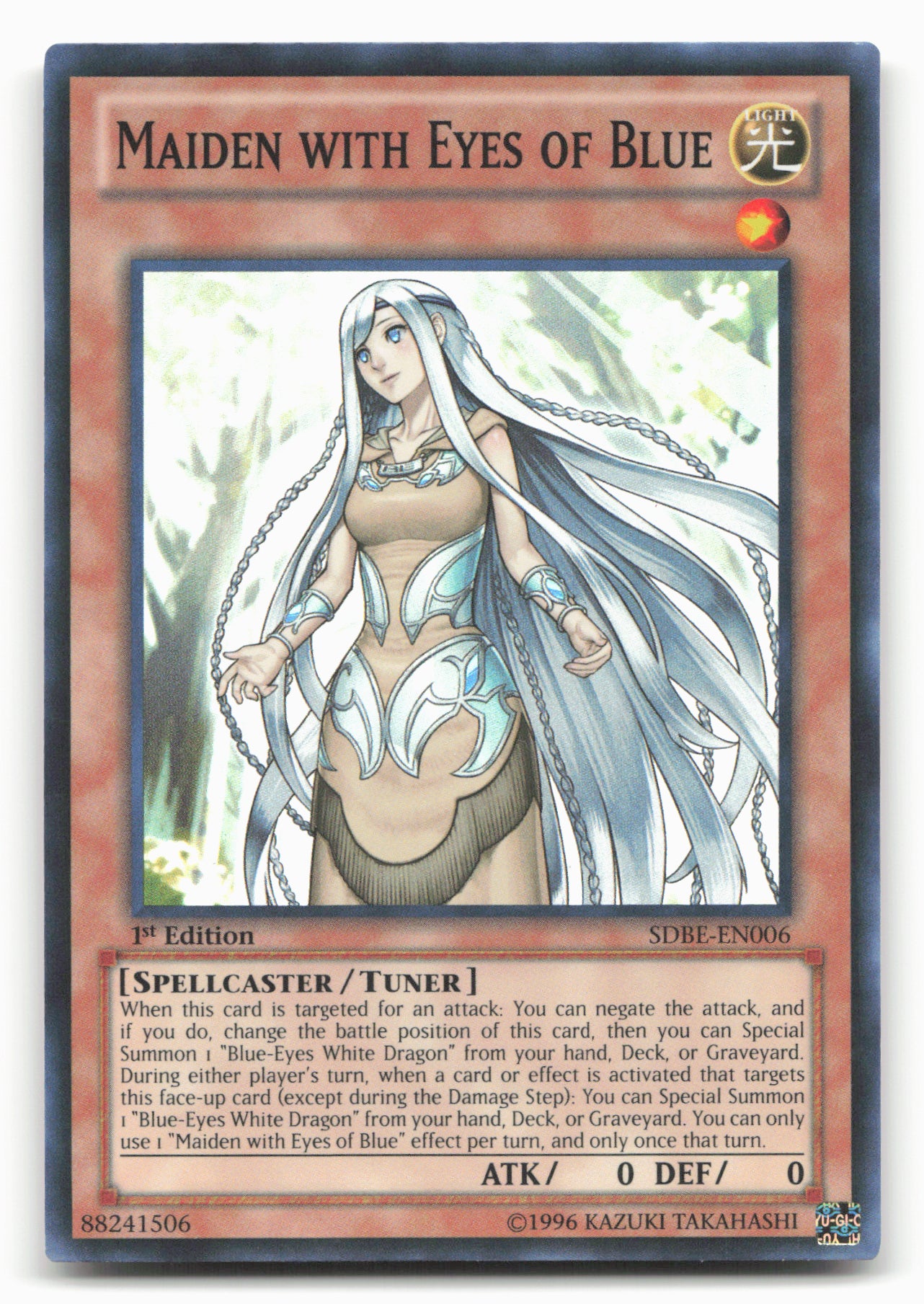 Saga of Blue-Eyes White Dragon #SDBE-EN006 Maiden with Eyes of Blue