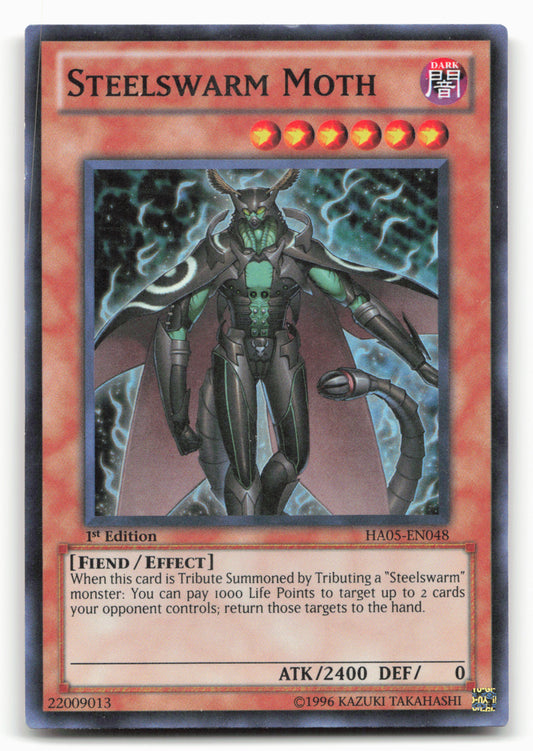 Hidden Arsenal 5: Steelswarm Invasion #HA05-EN048 Steelswarm Moth