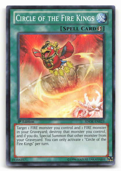 Structure Deck: Onslaught of the Fire Kings #SDOK-EN023 Circle of the Fire Kings