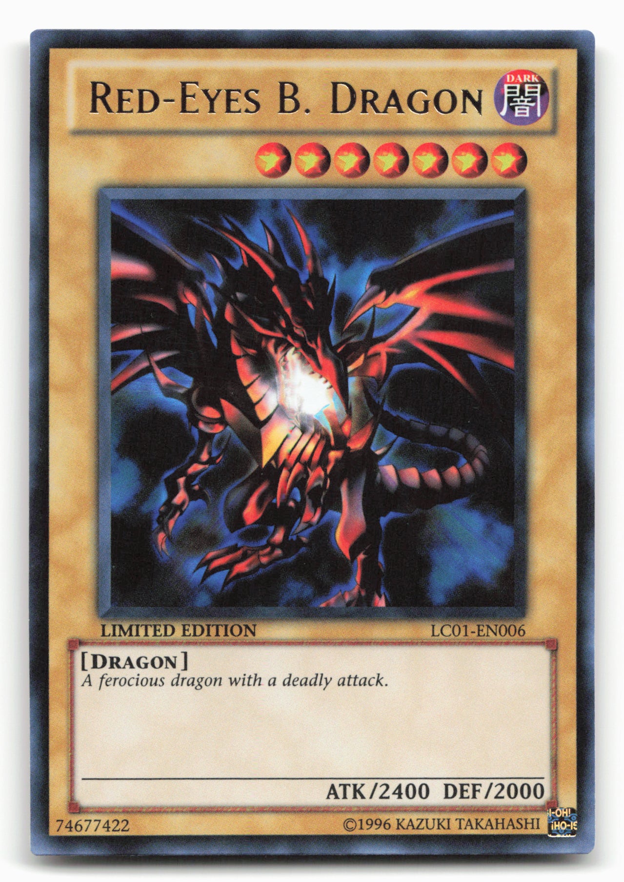 Legendary Collection 1 #LC01-EN006 Red-Eyes B. Dragon