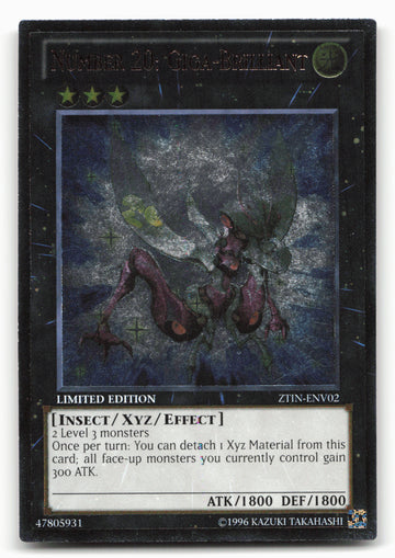 2013 Zexal Collection Tin #ZTIN-ENV02 Number 20: Giga-Brilliant (UTR)