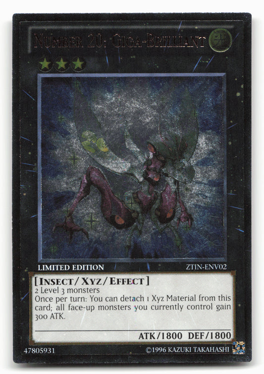 2013 Zexal Collection Tin #ZTIN-ENV02 Number 20: Giga-Brilliant (UTR)