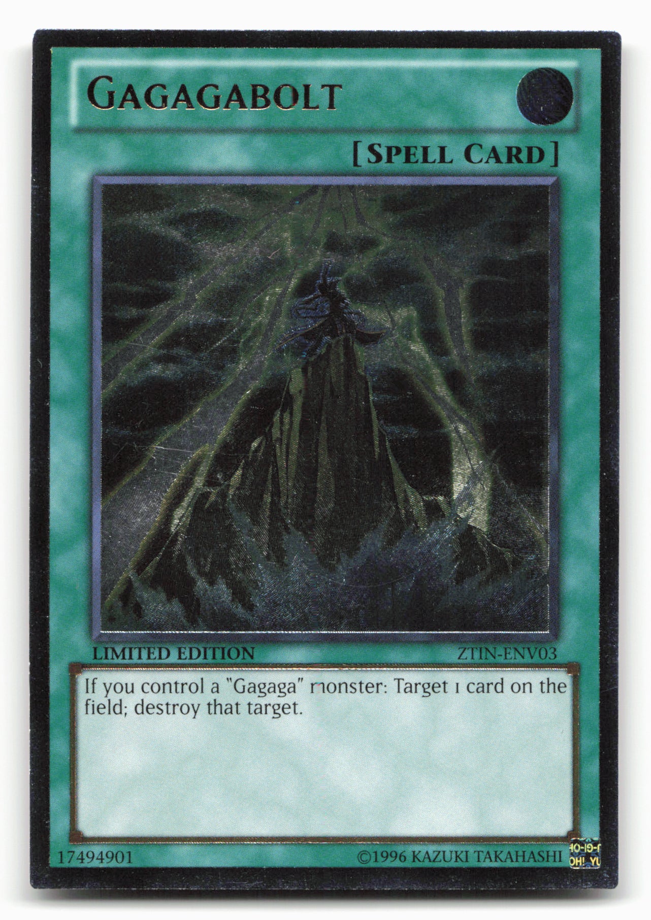 2013 Zexal Collection Tin #ZTIN-ENV03 Gagagabolt (UTR)