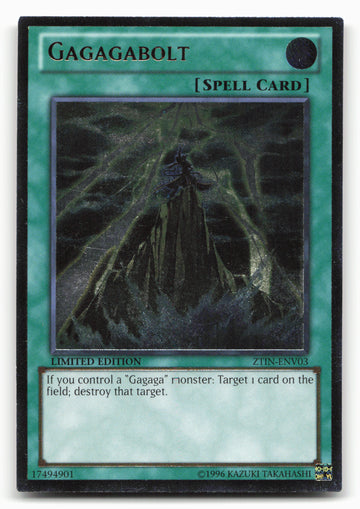 2013 Zexal Collection Tin #ZTIN-ENV03 Gagagabolt (UTR)