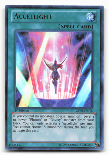 2013 Zexal Collection Tin #ZTIN-EN016 Accellight