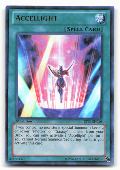 2013 Zexal Collection Tin #ZTIN-EN016 Accellight