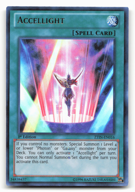 2013 Zexal Collection Tin #ZTIN-EN016 Accellight