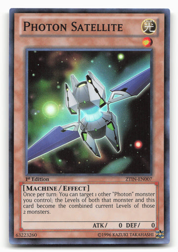 
2013 Zexal Collection Tin #ZTIN-EN007 Photon Satellite