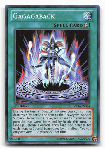 
2013 Zexal Collection Tin #ZTIN-EN004 Gagagaback
