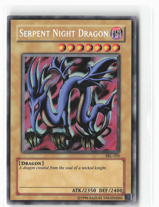 Spell Ruler #SRL-103 Serpent Night Dragon