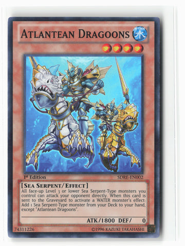 
Structure Deck: Realm of the Sea Emperor #SDRE-EN002 Atlantean Dragoons