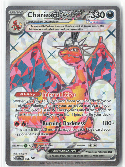 SV: Scarlet & Violet Promo Cards #056 Charizard ex Holo - NM - 16032
