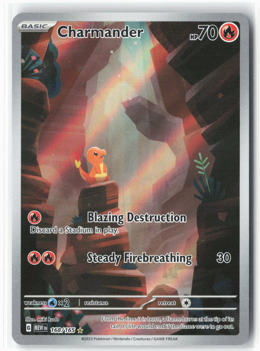 SV: Scarlet & Violet 151 #168/165 Charmander Holo - 16036