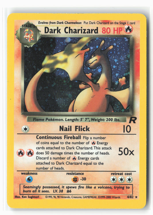 Team Rocket #04/82 Dark Charizard (4) Holo - 16041