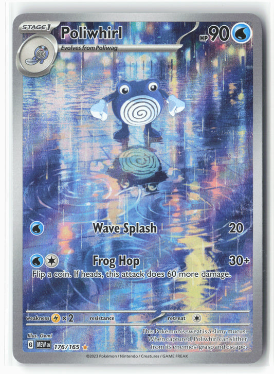 SV: Scarlet & Violet 151 #176/165 Poliwhirl Holo - 16044