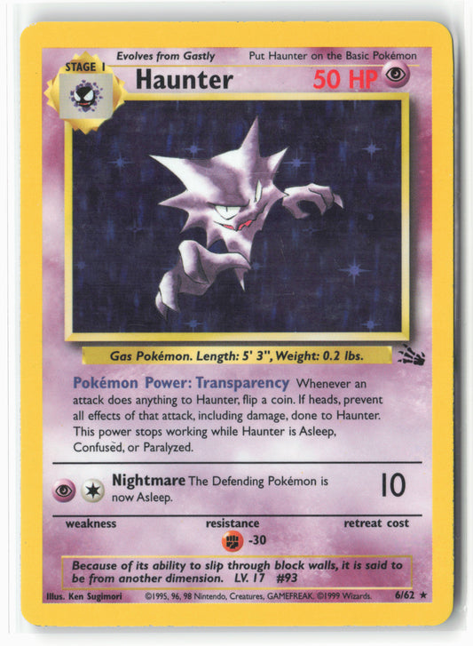 Fossil #06/62 Haunter (6) Holo - 16045