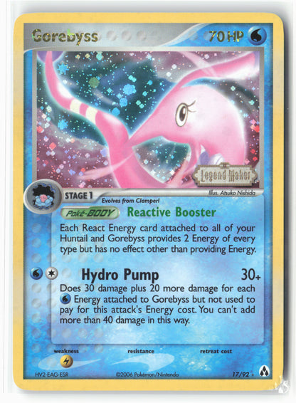 Legend Maker #17/92 Gorebyss Holo - Stamped - 16048
