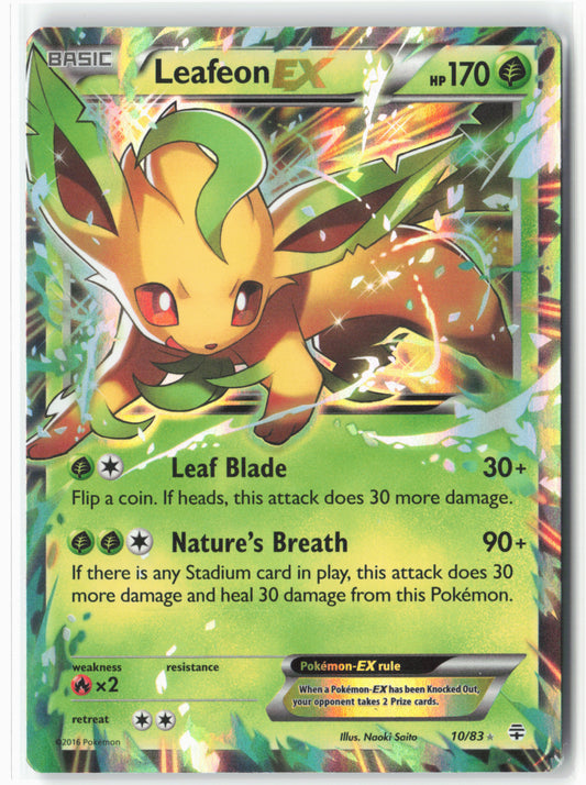 Generations #10/83 Leafeon EX Holo - 16049