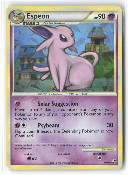 Deck Exclusives #002/090 Espeon Cracked Ice - Holo - 16051