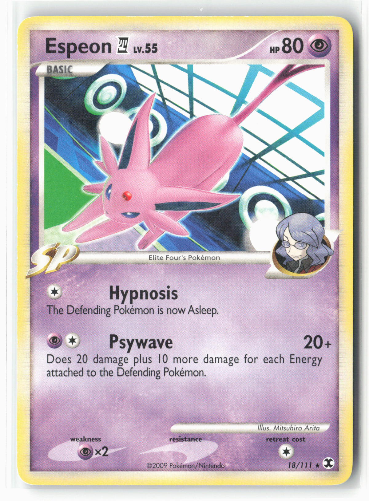 Espeon Mod Rivals Rising Rivals #18/111 Espeon E4 Non-Holo -16052 – ZypherTrading