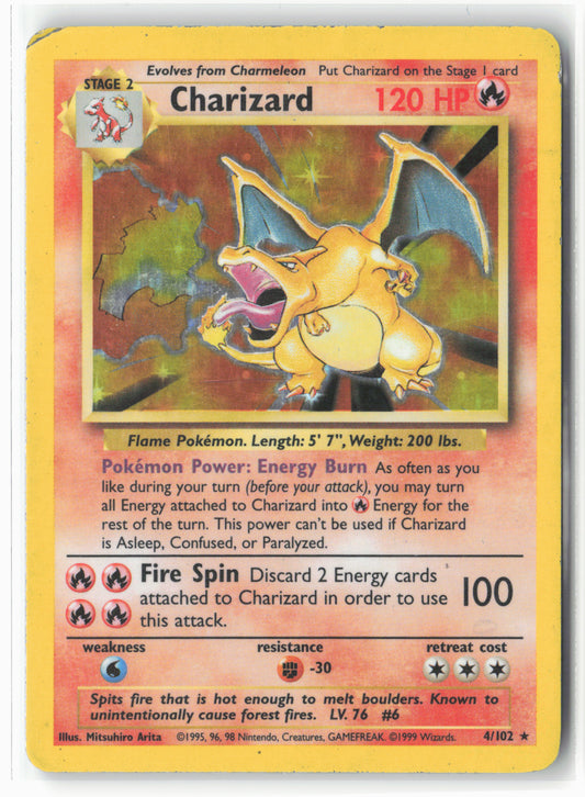 Base Set #004/102 Charizard Holo - 16056