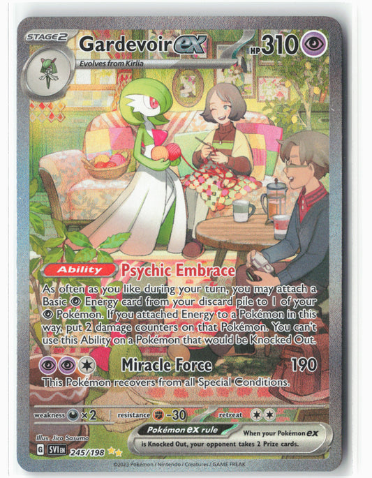 SV01: Scarlet & Violet Base Set #245/198 Gardevoir ex Holo - 16062