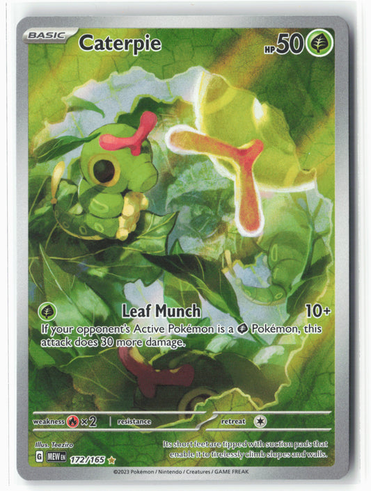 SV: Scarlet & Violet 151 #172/165 Caterpie Holo - 16064
