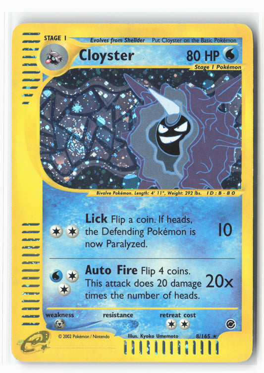 Expedition #042/165 Cloyster (42) Holo - Swirl - 16066