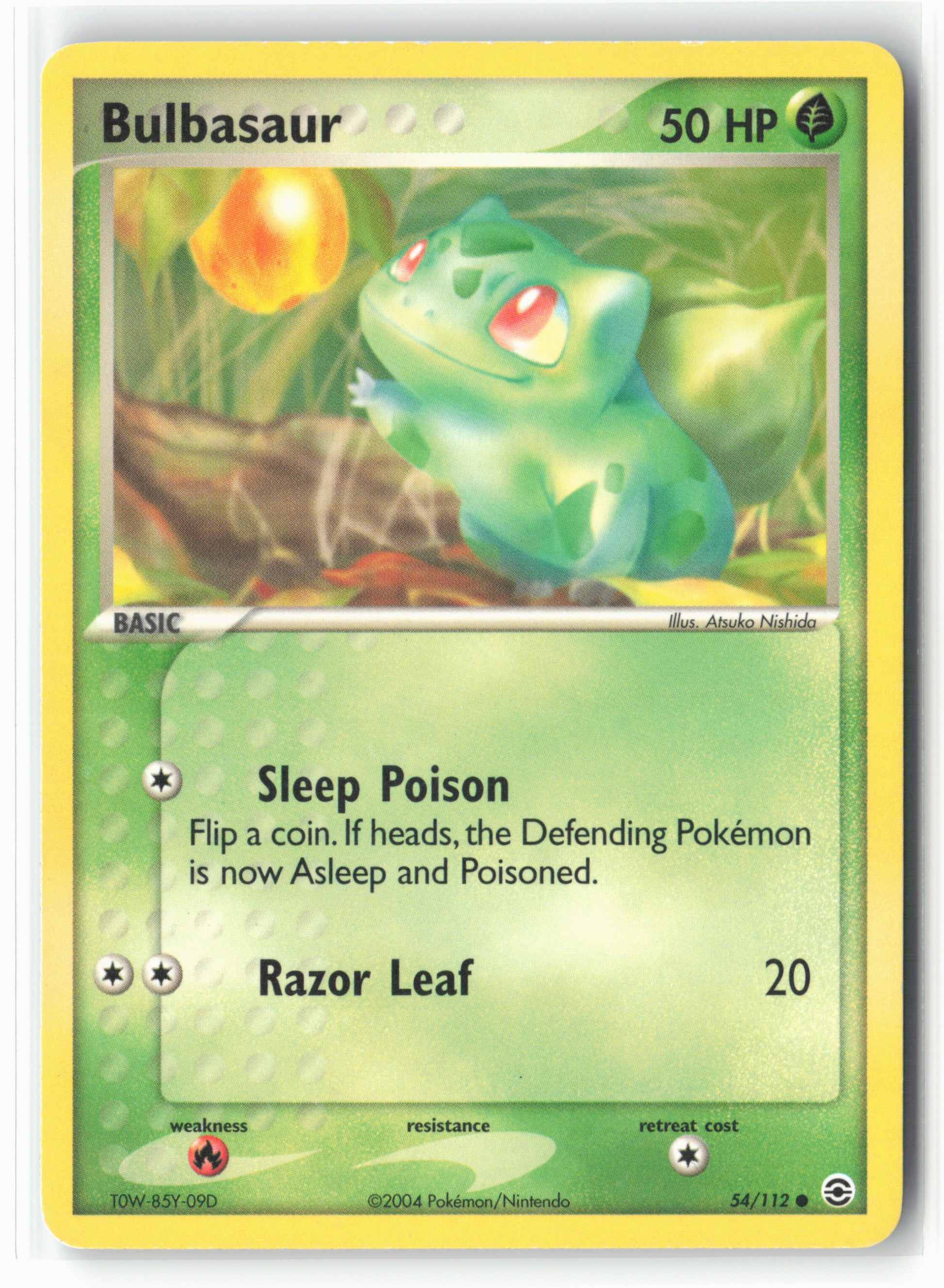 FireRed & LeafGreen #54/112 Bulbasaur Non-Holo -16075