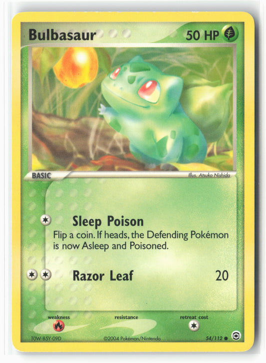 FireRed & LeafGreen #54/112 Bulbasaur Non-Holo -16075