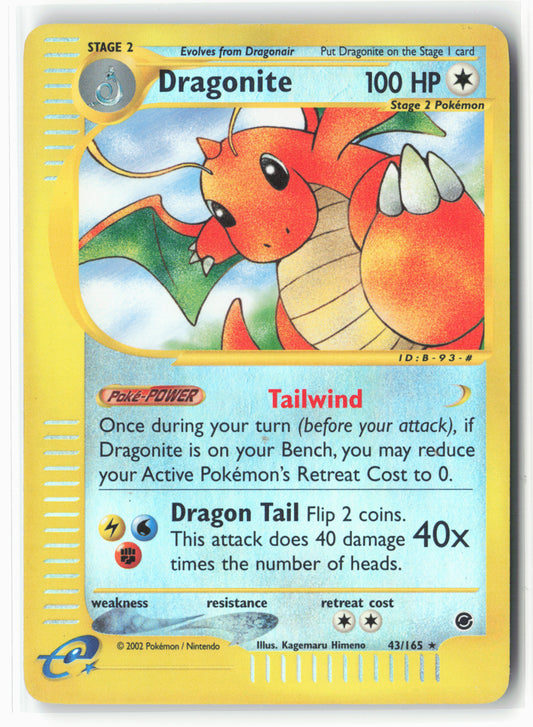 Expedition #043/165 Dragonite (43) Reverse Holo - 16082
