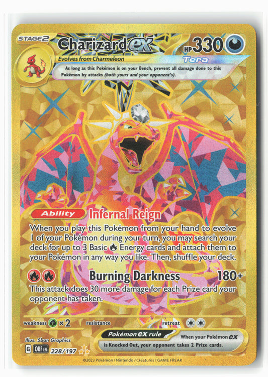 SV03: Obsidian Flames #228/197 Charizard ex Holo - 16086