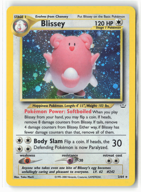 Neo Revelation #02/64 Blissey Holo - 16092