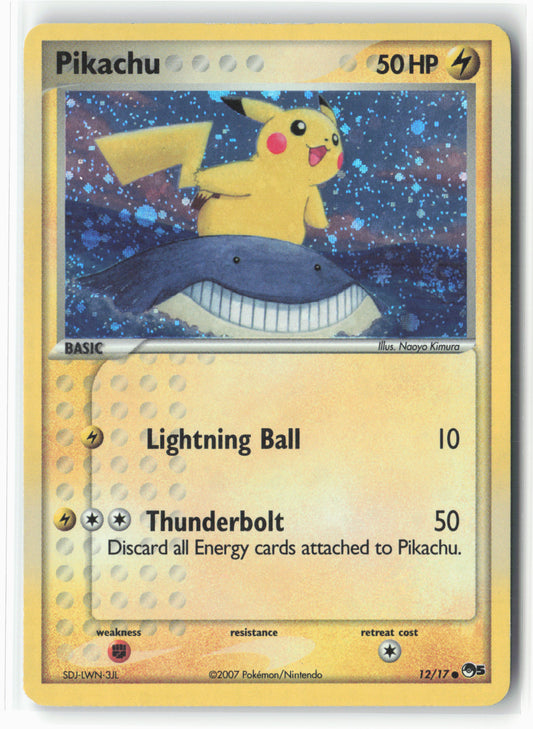POP Series 5 #012/017 Pikachu Holo - Swirl - 16096