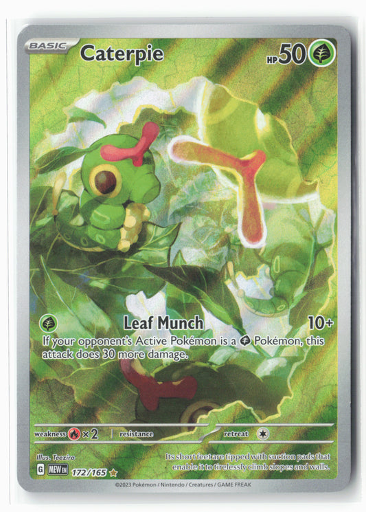 SV: Scarlet & Violet 151 #172/165 Caterpie Holo - 16104