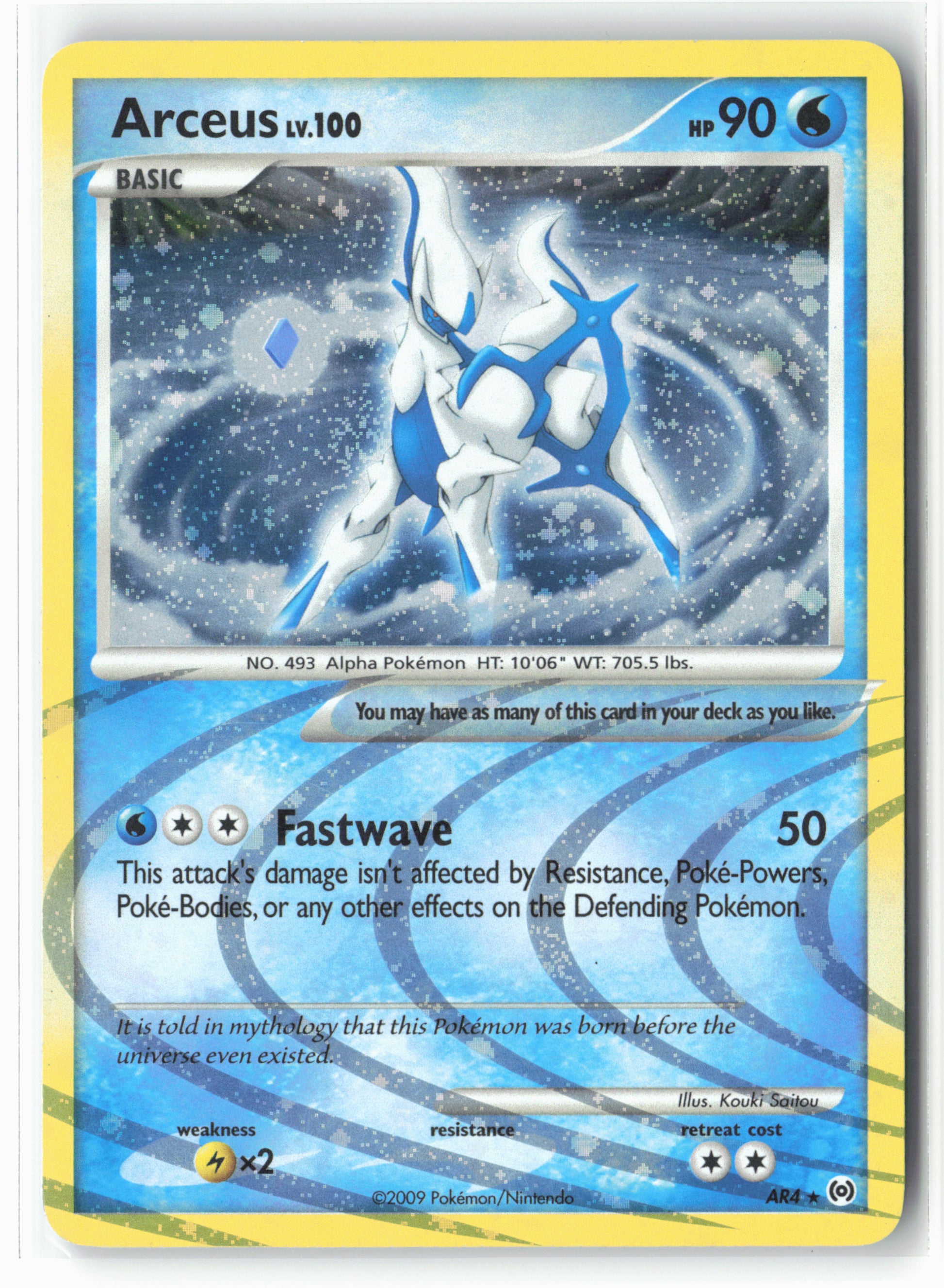Arceus #AR4 Arceus (AR4) Holo - 16107