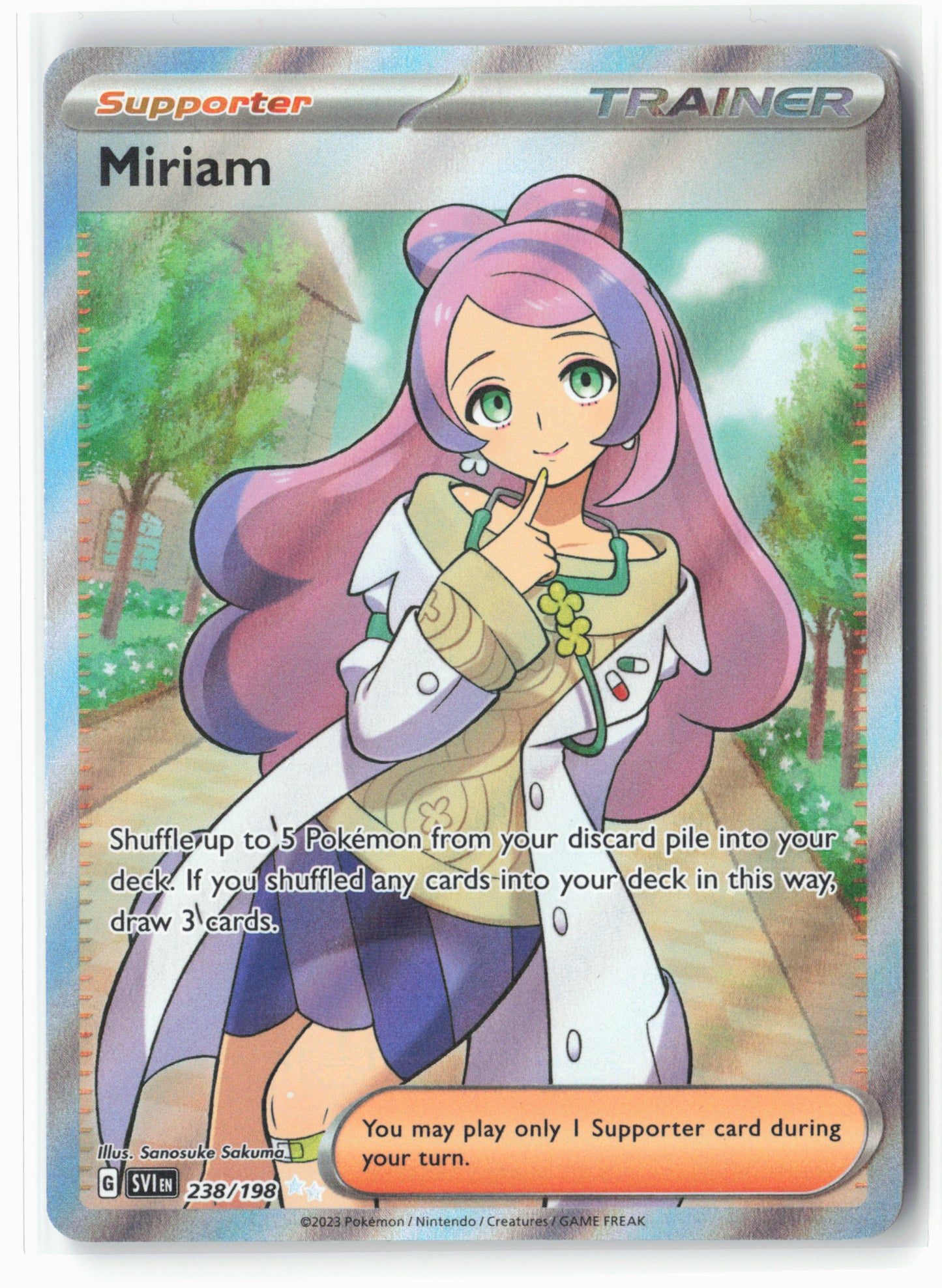 SV01: Scarlet & Violet Base Set #238/198 Miriam Holo - 16109