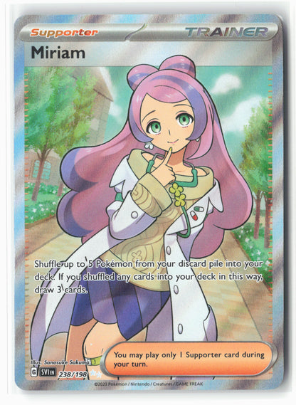 SV01: Scarlet & Violet Base Set #238/198 Miriam Holo - 16109