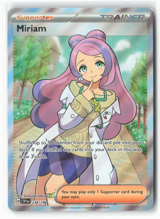 SV01: Scarlet & Violet Base Set #238/198 Miriam Holo - 16109