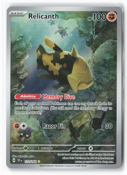 SV05: Temporal Forces #173/162 Relicanth Holo - 16118